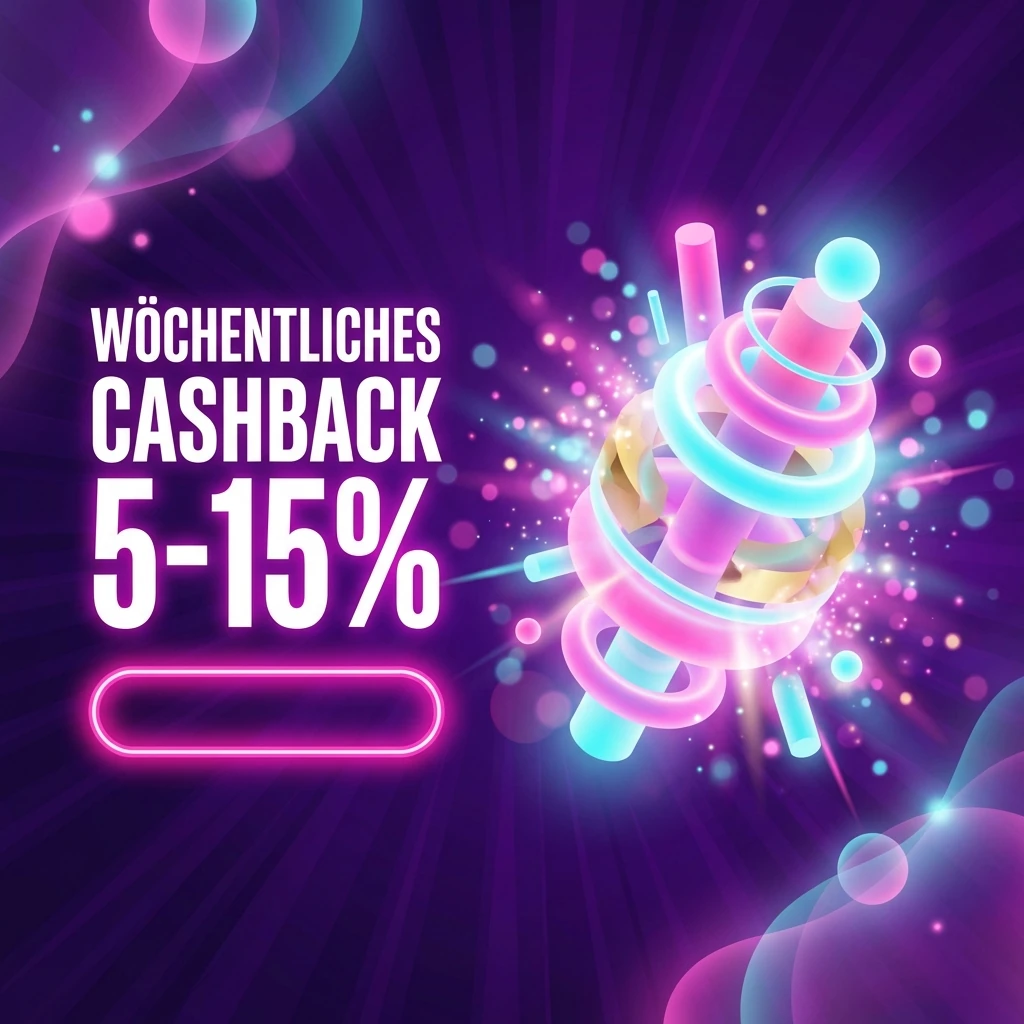 Wöchentliches Cashback 5-15%